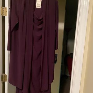 Plum dress